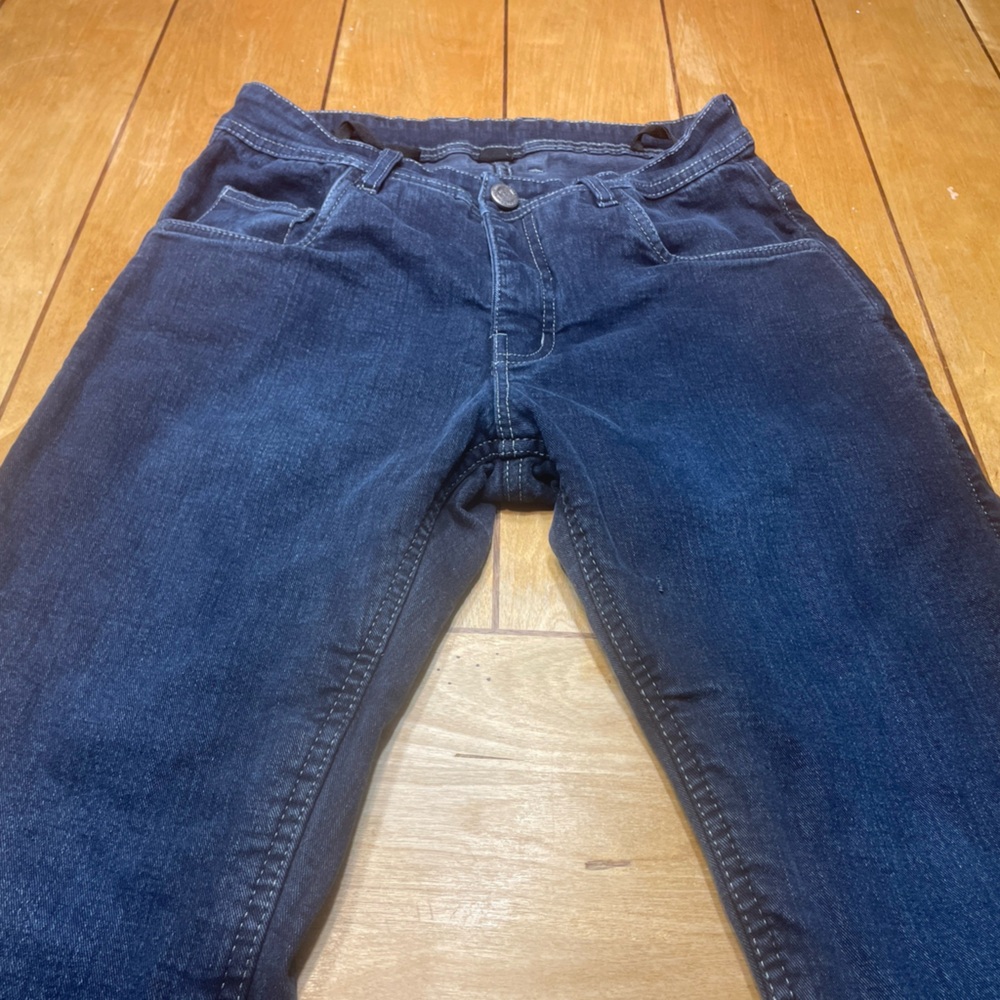 Street & Steel Oakland Motorcycle Jeans Size 28x32 Dark Wash Stretch Denim